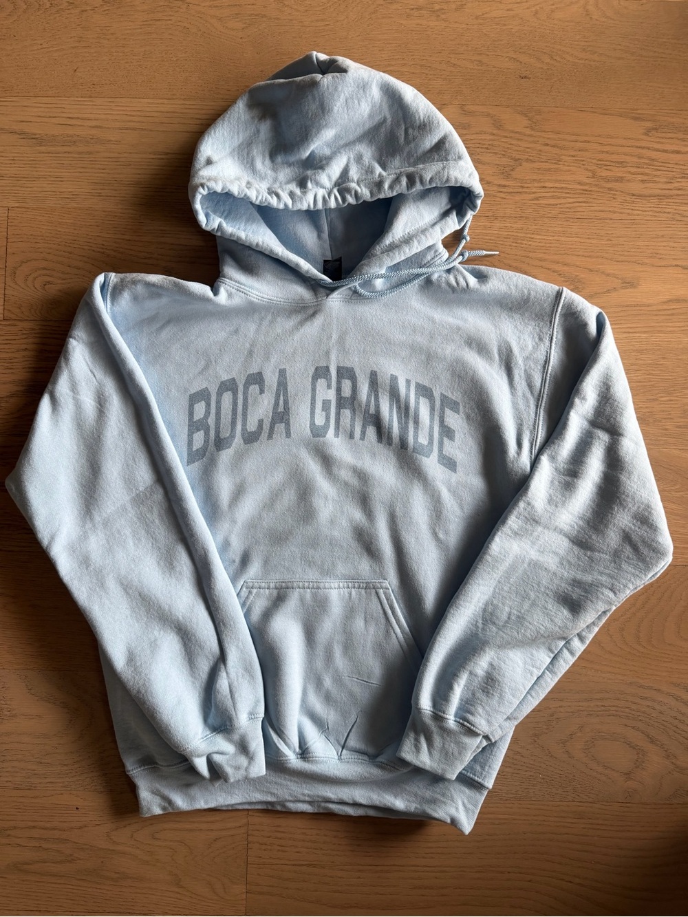 Gildan Light Blue 'Boca Grande' Pullover Hoodie
